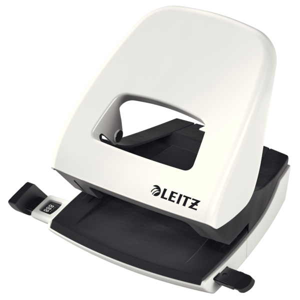 PERFORATOR 30 COLI MODEL 5008 METALIC ALB PERLA WOW LEITZ PERFORATOR 30 COLI MODEL 5008 METALIC ALB PERLA WOW LEITZ